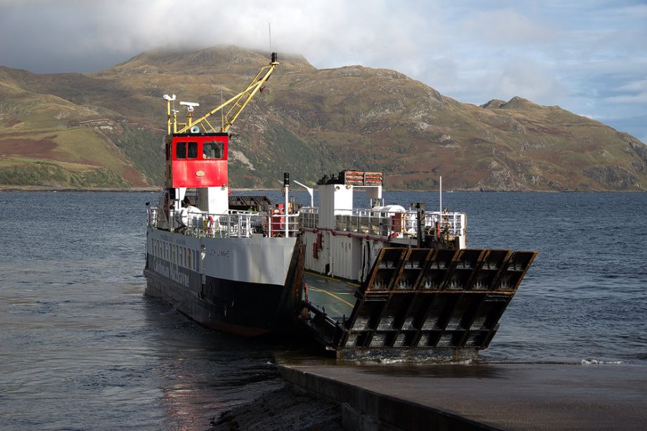 Die Loch Linnhe in Kilchoan