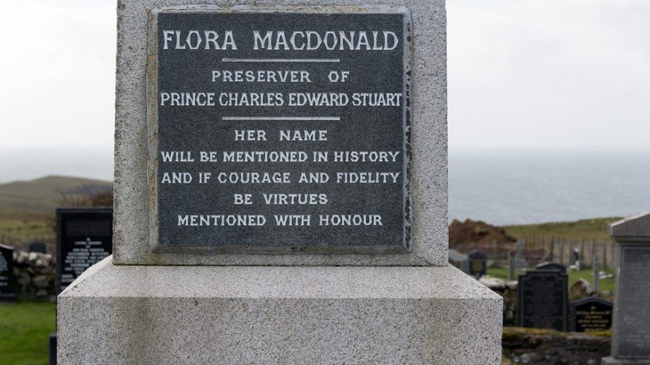 Flora MacDonalds Grabinschrift
