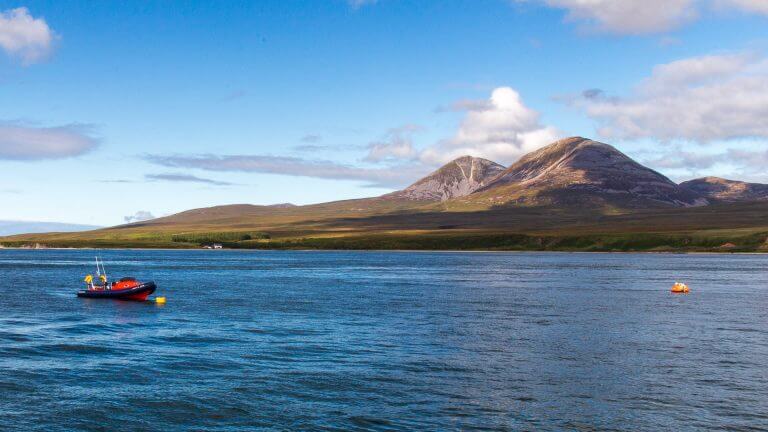 Isle of Jura von Islay aus