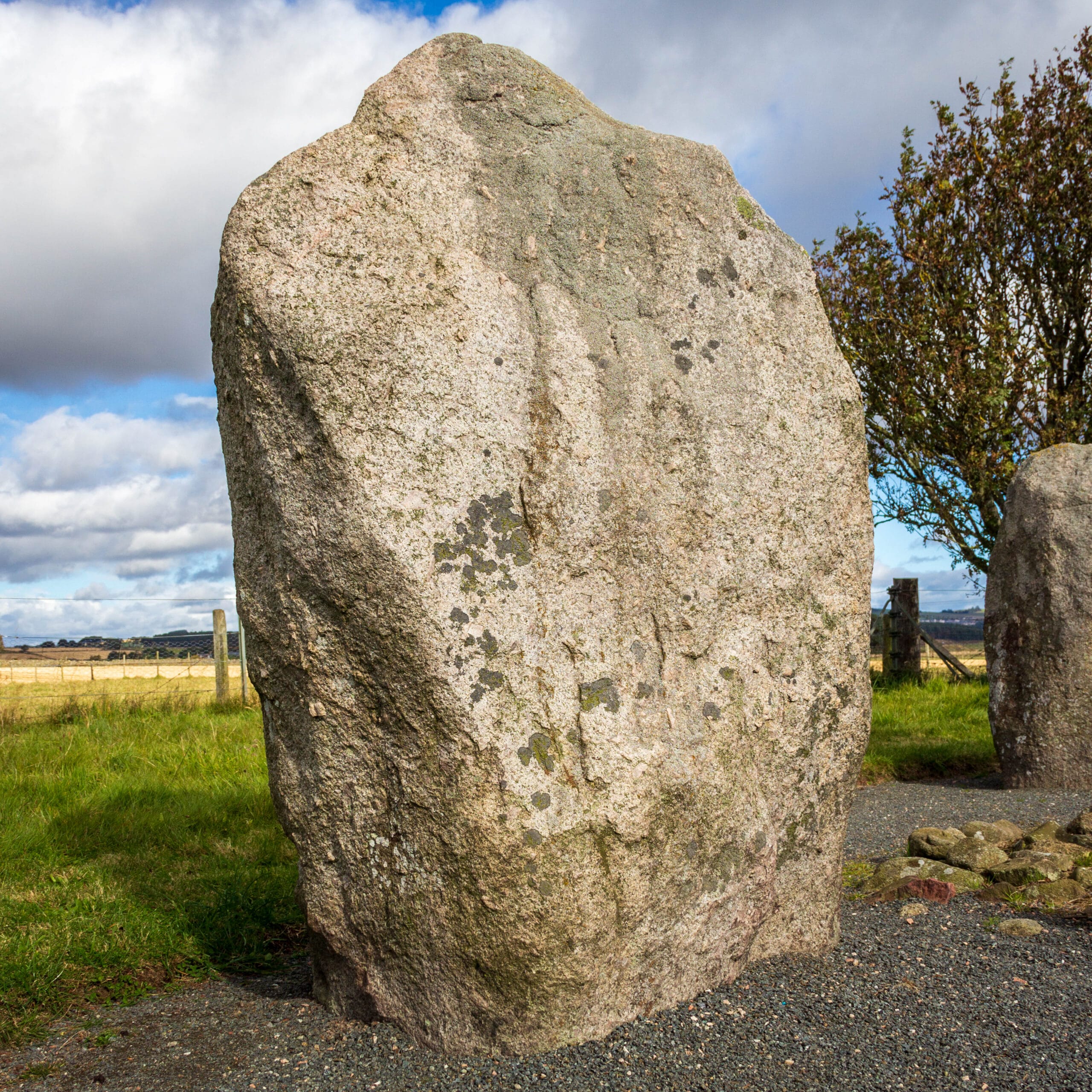 Ein Stein des Cullerlie Stone Circle