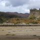 Tioram Castle auf einer Insel